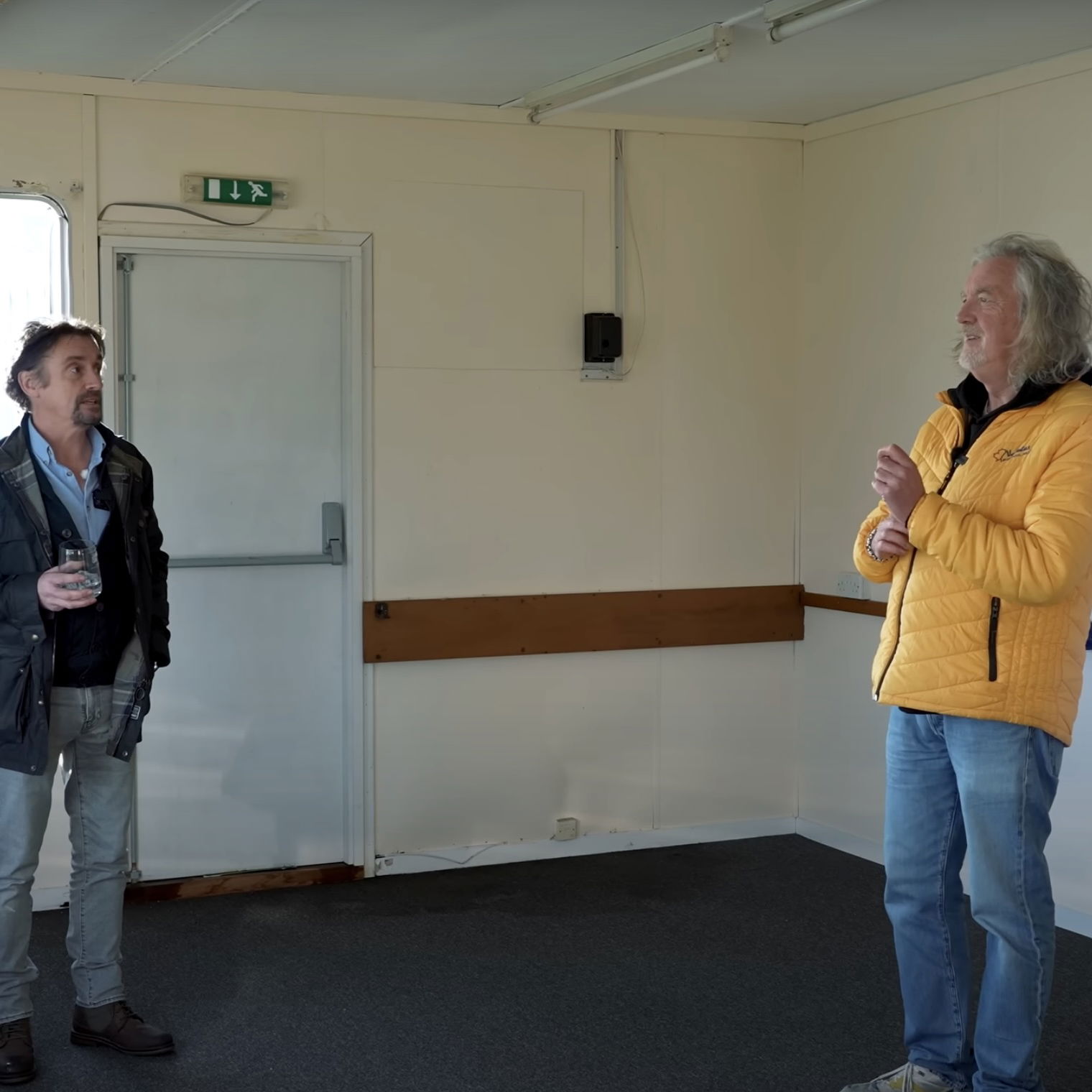 James May and Richard Hammond visit the former Top Gear production office